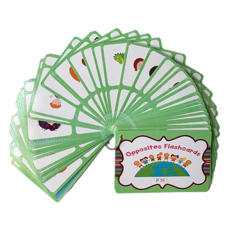 Kids Education In Us - 100 Gruppi di Carte Flash con