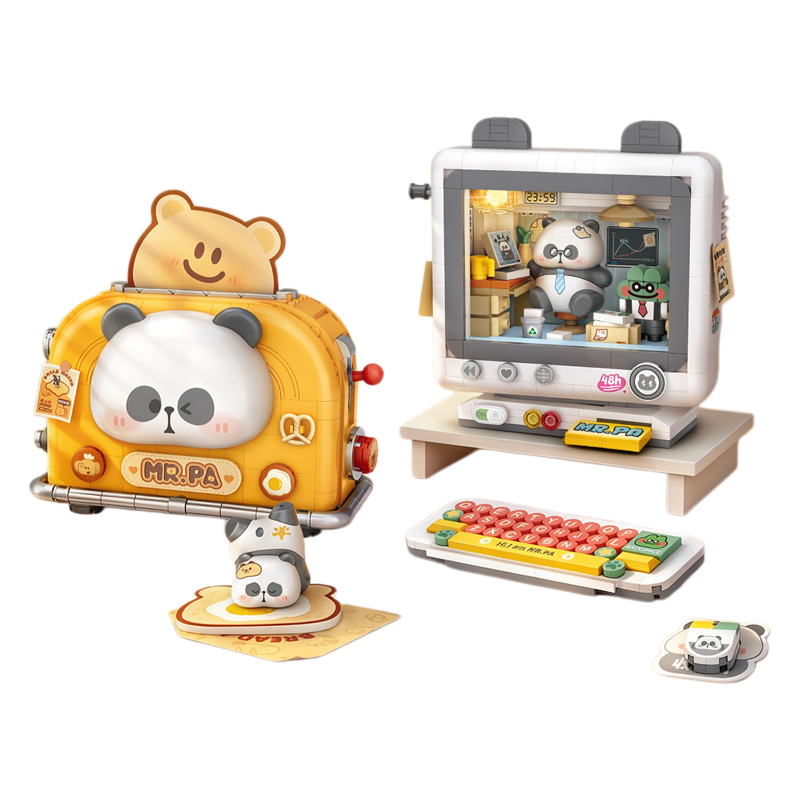 Kids Educational Computer - Set di blocchi da costruzione LOZ,
