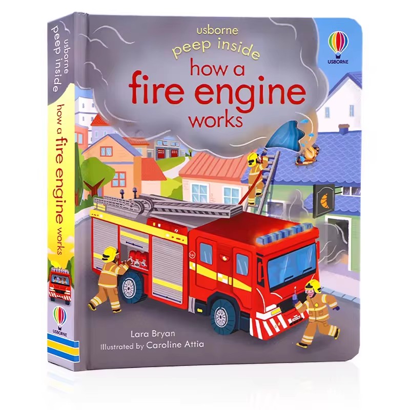 Kids Education In Us - Usborne Peep Inside Come funziona un'autopompa