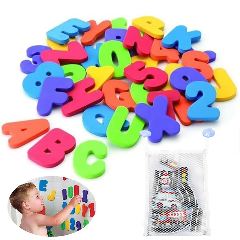 Number Puzzle Foam - Giocattoli da bagno per bambini Schiuma