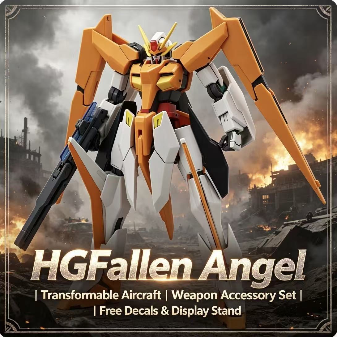 Kids Education In Japan - HG 1/144 Fallen Angel Kit Modello