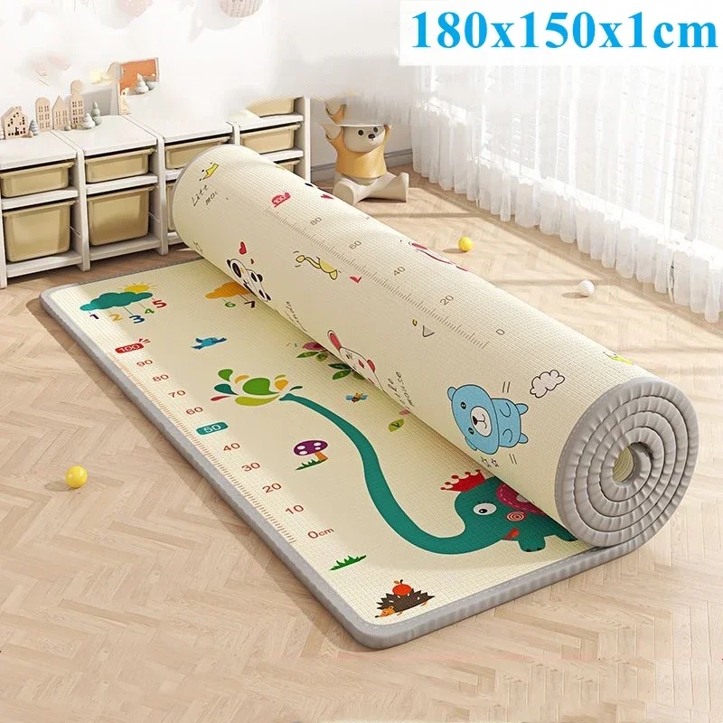Kids Education Rug - Modello a doppia faccia Attività per
