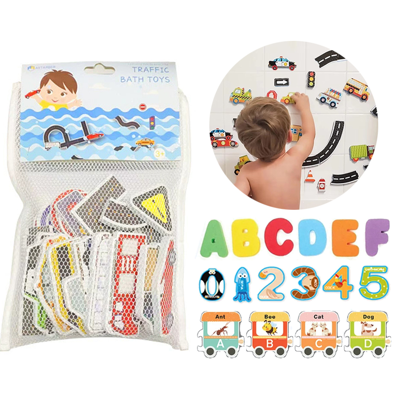 Number Puzzle Foam - Giocattoli da bagnetto per bambini Numero