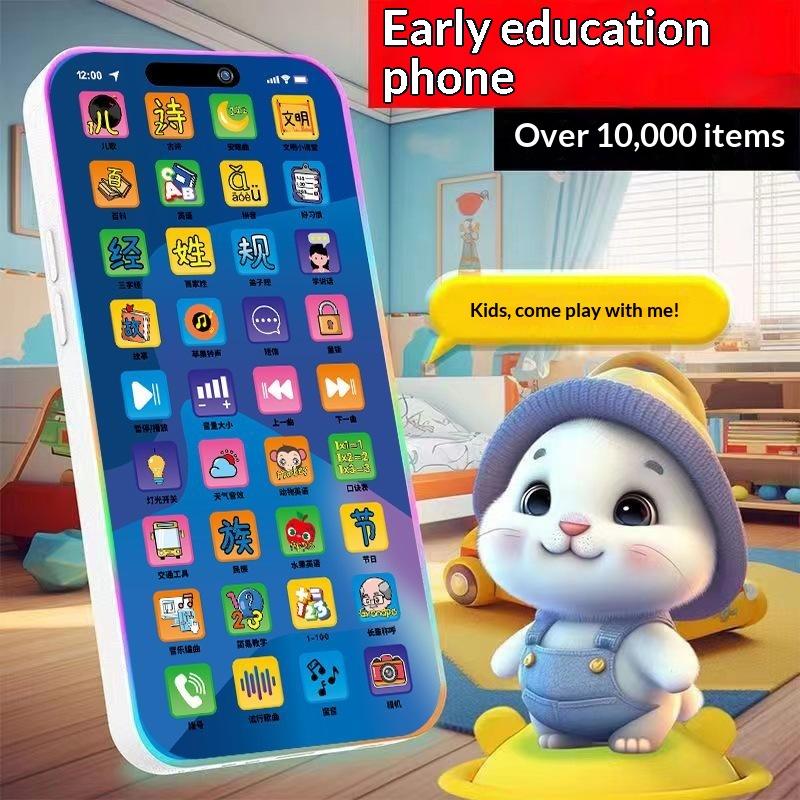 Kids Education In Us - Set Giocattolo Telefono Interattivo per Bambini