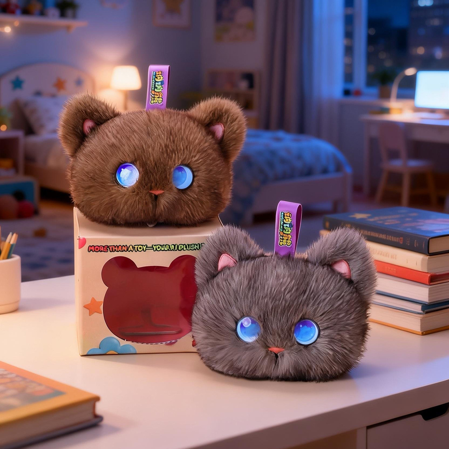 Kids Education In Us - Giocattolo Interattivo Robot Gatto AI Tobot,