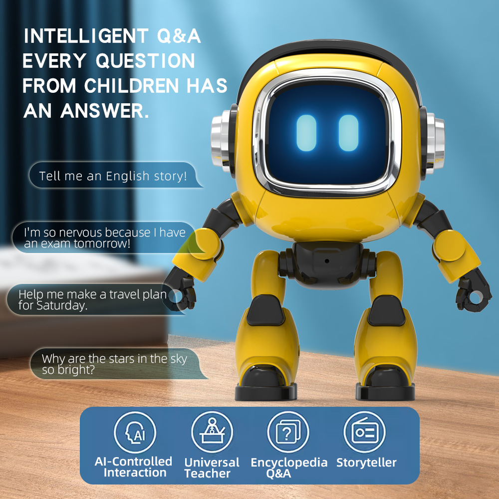 Kids Education In Us - Robot RC con Controllo Vocale AI