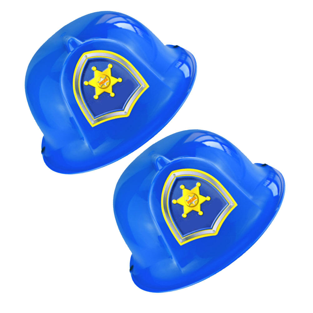 Kids Education In Us - 2 Cappelli da Poliziotto per Bambini,