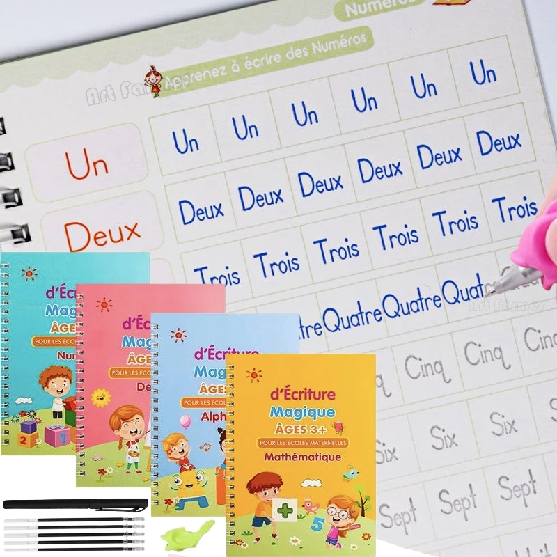 Kids Education Laptop - Quaderno magico francese Quaderno per esercizi