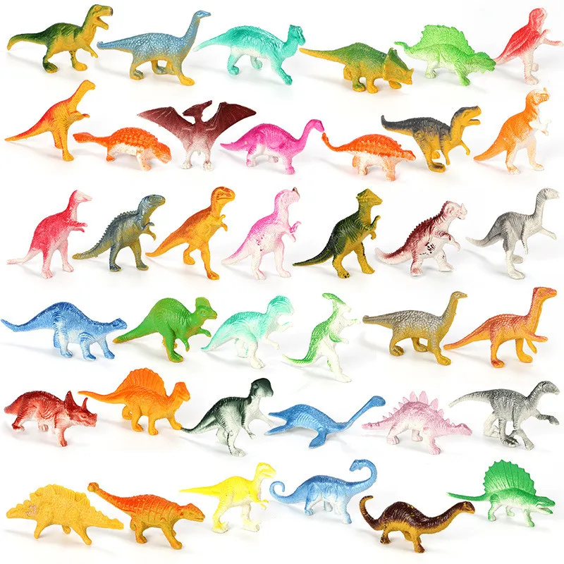 Kids Education In Japan - 39 pz/lotto Mini Dinosaur Figures Model