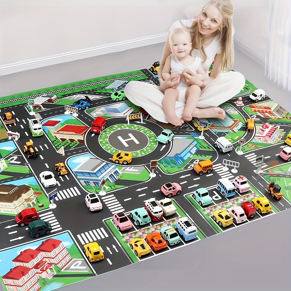 Kids Educational Mat - 1 pezzo, tappetino da gioco per
