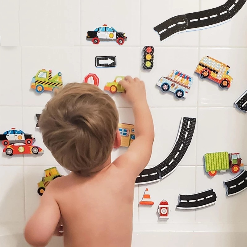 Number Puzzle Foam - Giocattoli da bagnetto per bambini Numero