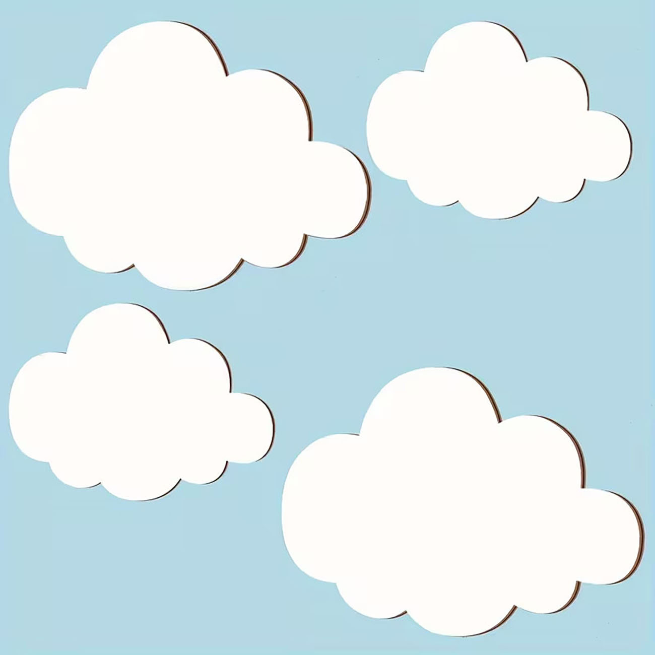 Kids Education Quotes - Set di 6 Decorazioni da Parete