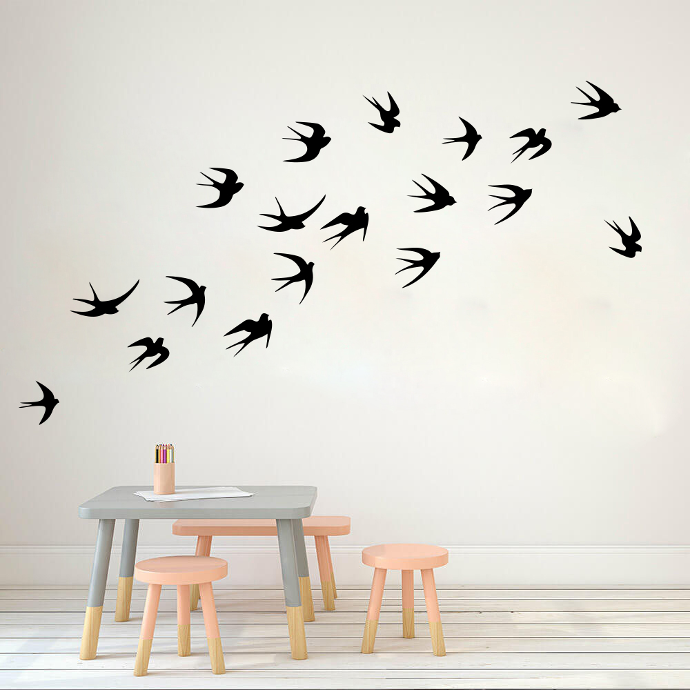 Adesivo da parete con rondine  - Kids Education Quotes recensione e prezzo
