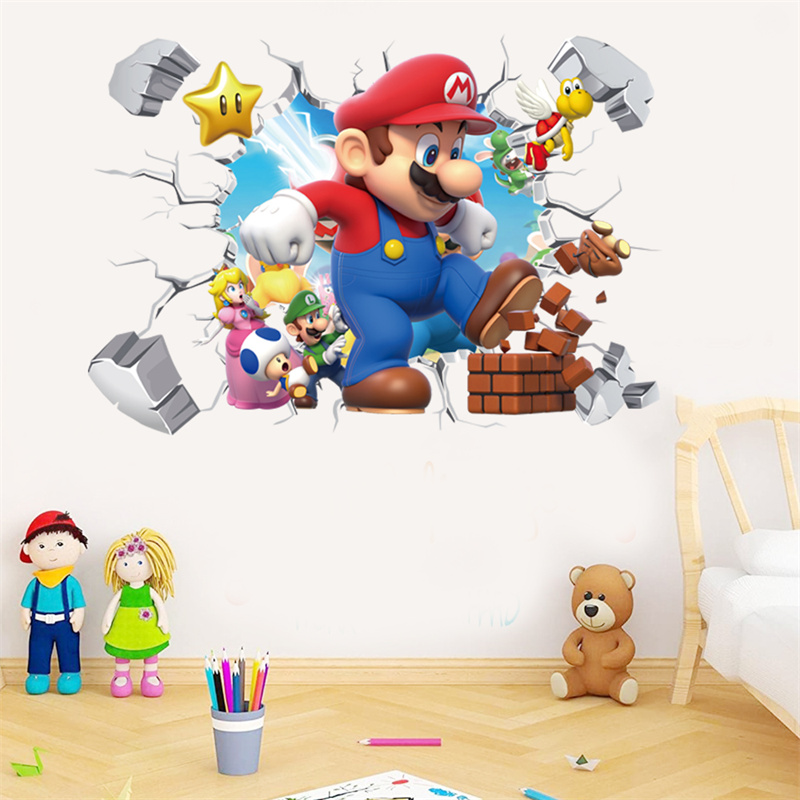 Adesivi murali 3D con personag - Kids Education Quotes recensione e prezzo