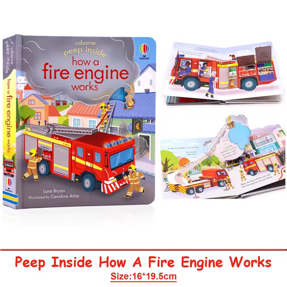 Usborne Peep Inside Come funzi - Kids Education In Us recensione e prezzo