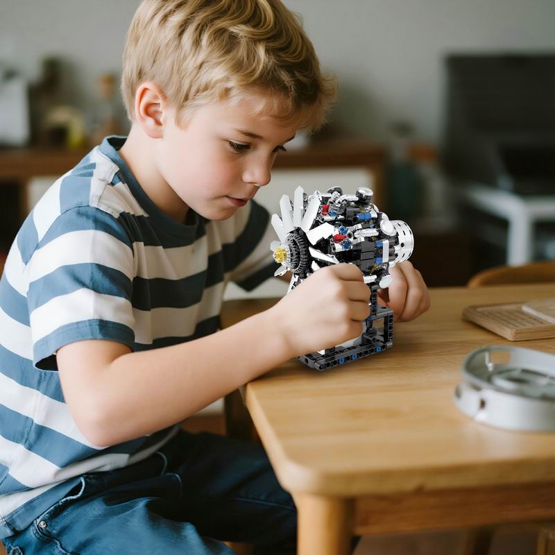 G8910 Motore V8 per Aviazione, - Kids Education Kit recensione e prezzo
