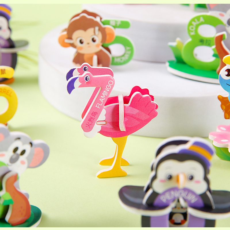 20 pezzi di animali dei carton - Number Puzzle Foam recensione e prezzo