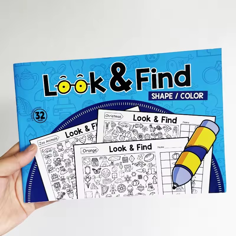 Sguardo e trova libro da color - Kids Education In Us recensione e prezzo