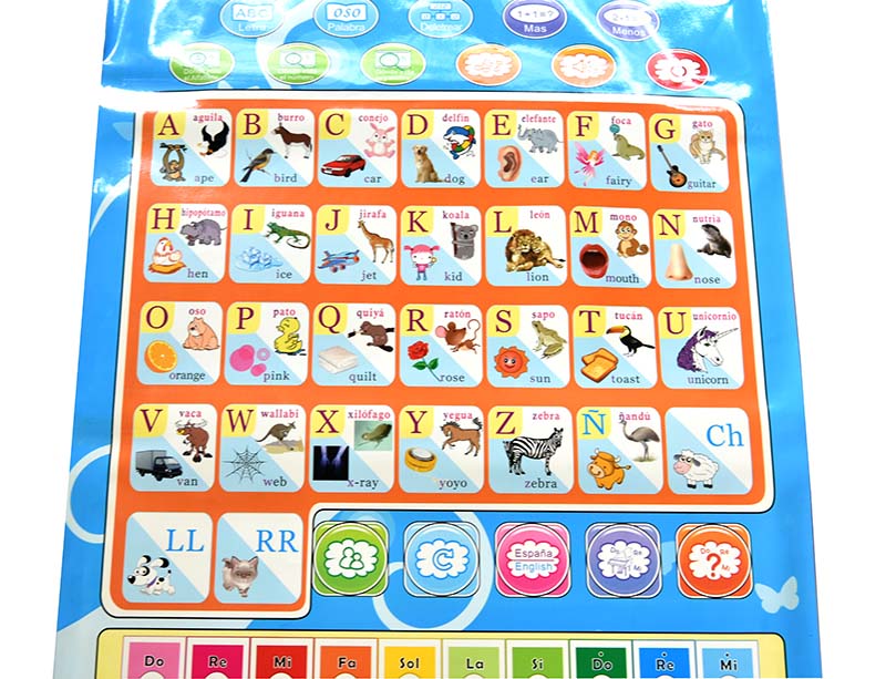 Grafico fononico in lingua ing - Kids Educational Computer recensione e prezzo