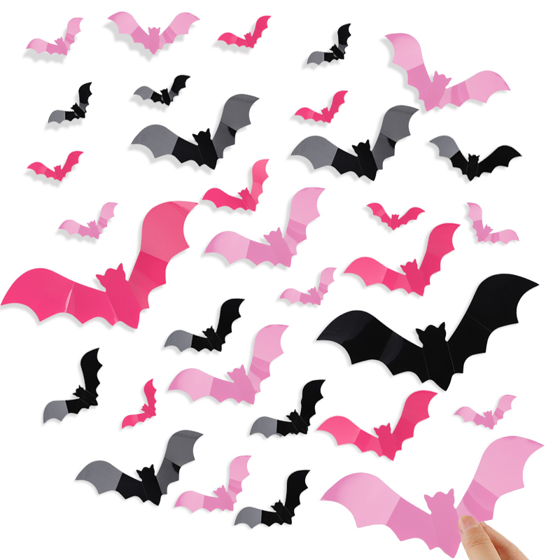 24/48 pezzi Halloween pipistre - Kids Education Quotes recensione e prezzo