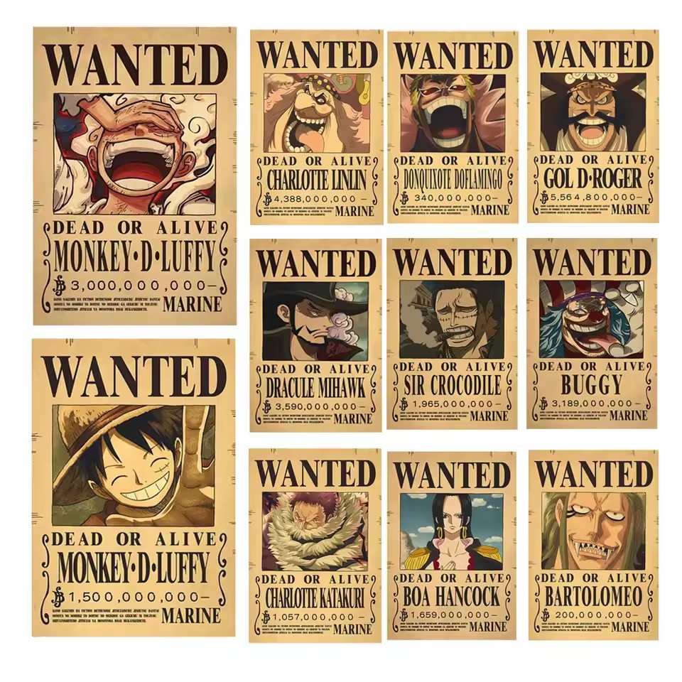 Poster Anime One Piece con Bor - Kids Education Quotes recensione e prezzo