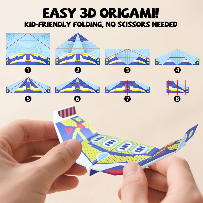 Kit di 36 Fogli per Origami di - Kids Education Kit recensione e prezzo