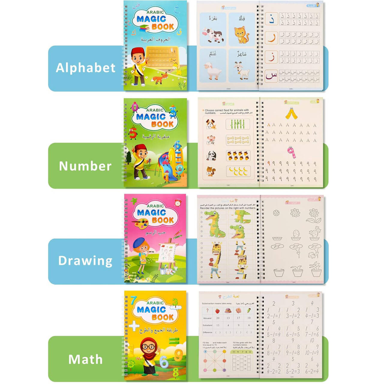 Quaderno con alfabeto arabo, c - Kids Education Laptop recensione e prezzo