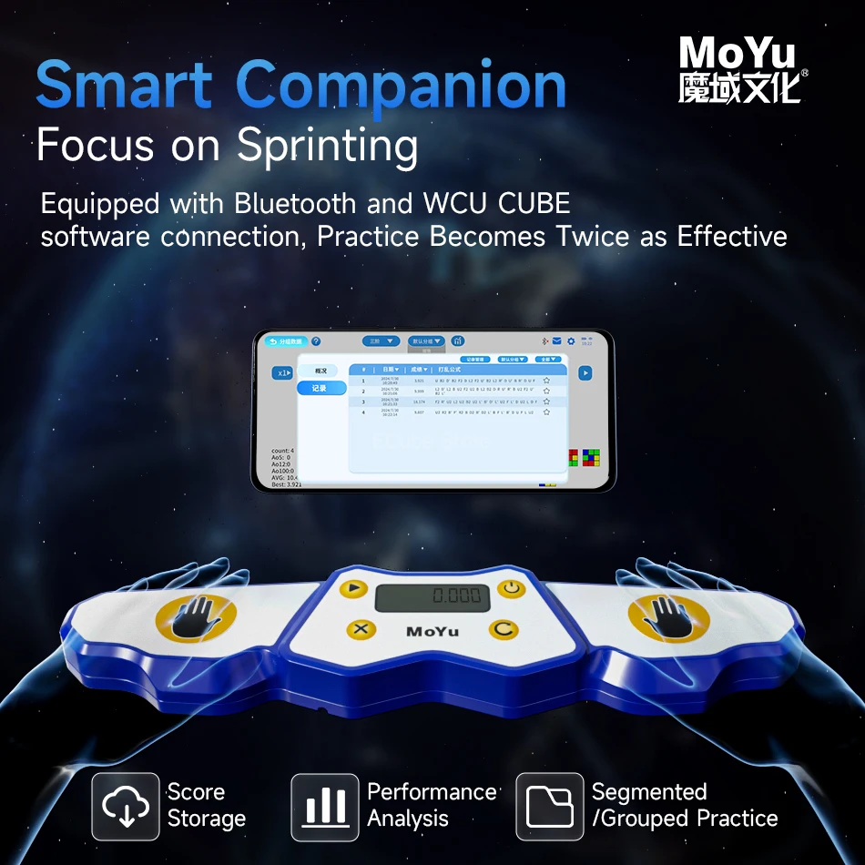 [ECube] MoYu AI Timer 2024 Dis - Kids Education Related recensione e prezzo