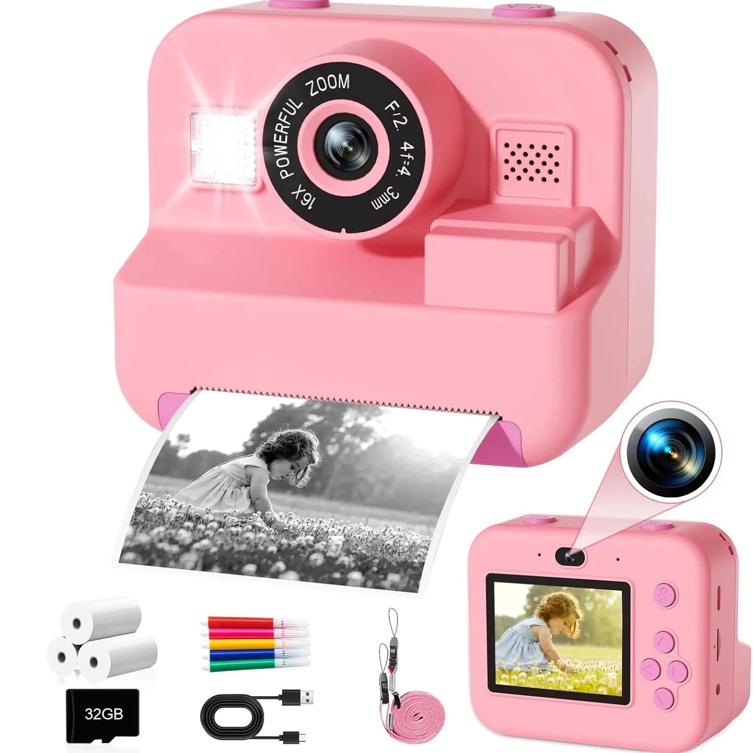 newInstant Print Camera con sc - Kids Physical Education Videos recensione e prezzo