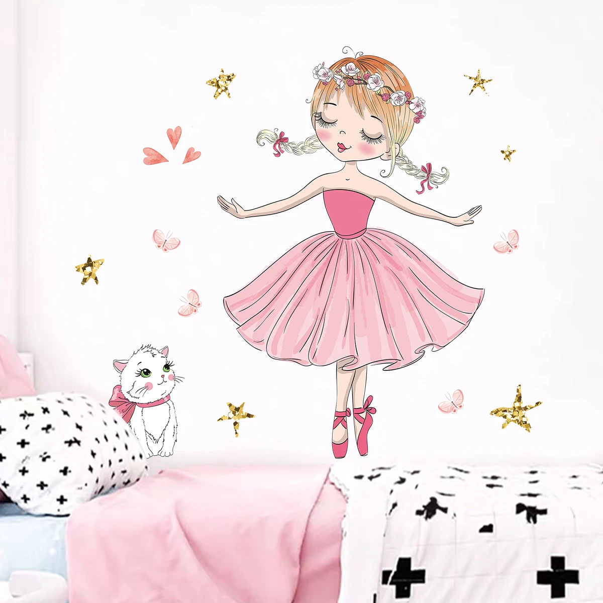 1Pc Cartoon Cute Cat Girls Mob - Kids Education Quotes recensione e prezzo