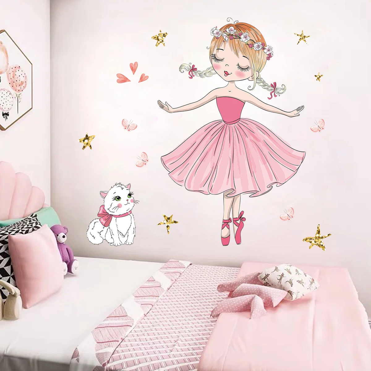 1Pc Cartoon Cute Cat Girls Mob - Kids Education Quotes recensione e prezzo