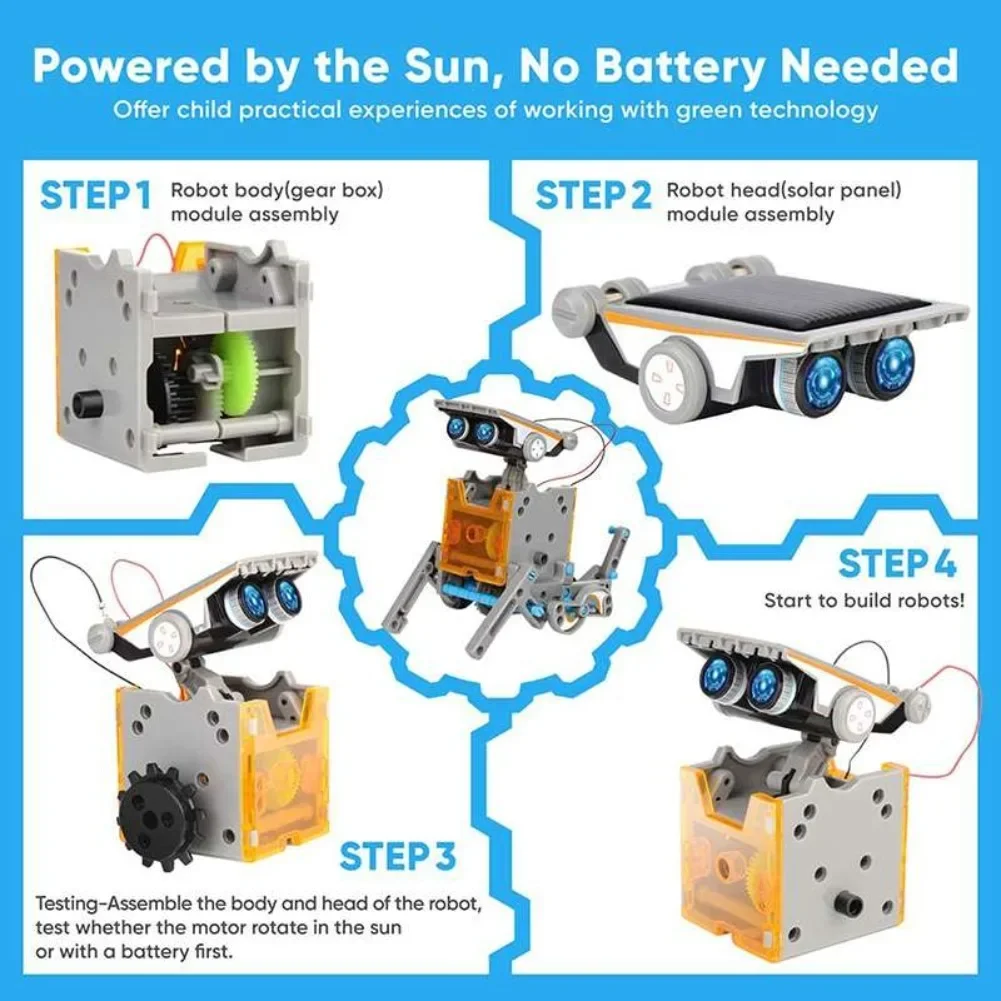 13 in 1 Kit scientifico robot  - Kids Education Kit recensione e prezzo