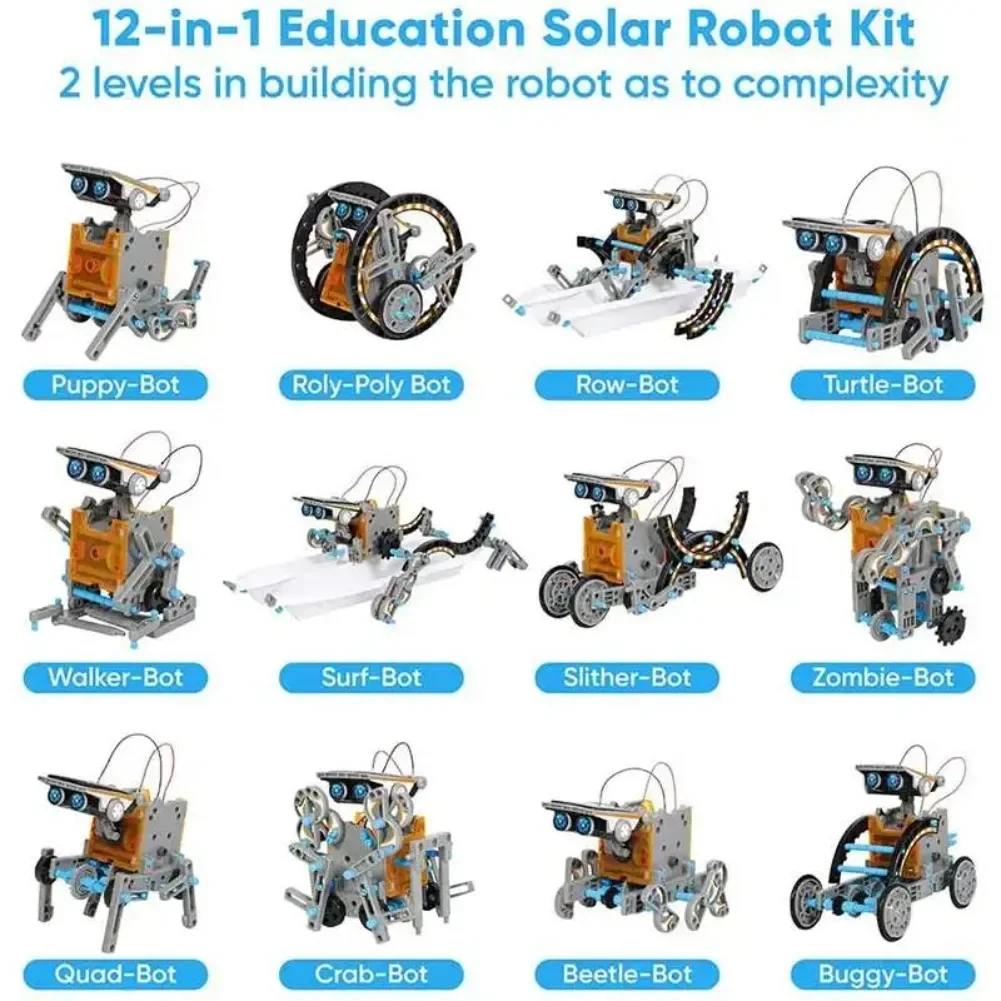 13 in 1 Kit scientifico robot  - Kids Education Kit recensione e prezzo
