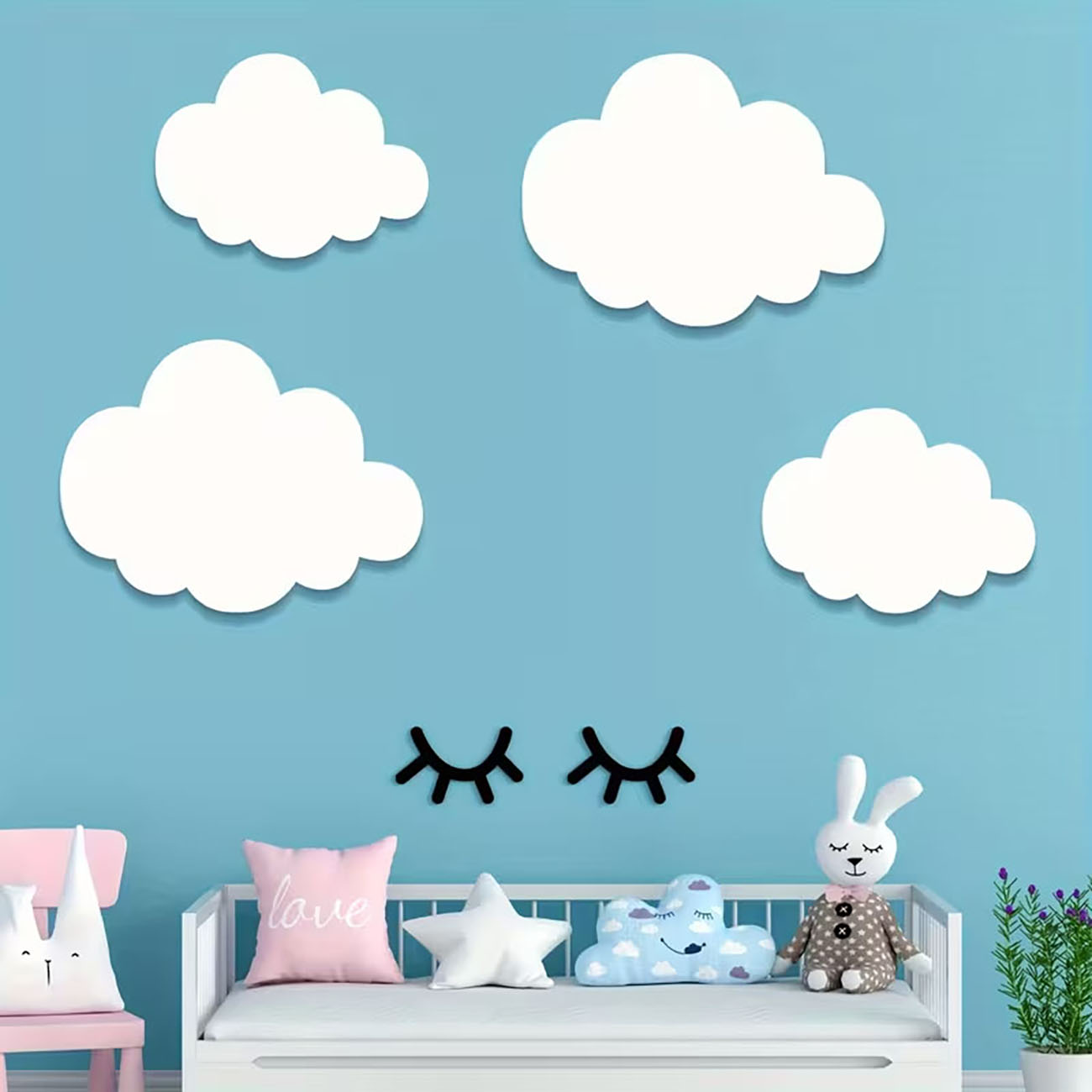 Set di 6 Decorazioni da Parete - Kids Education Quotes recensione e prezzo